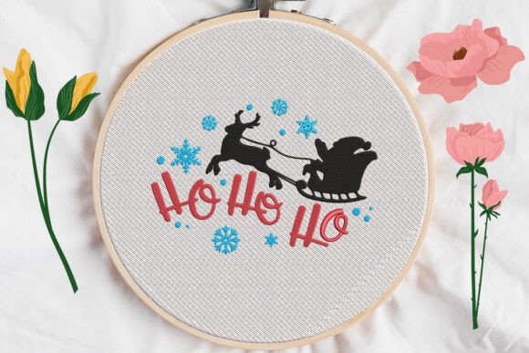 Christmas Ho Ho Ho Embroidery Review
