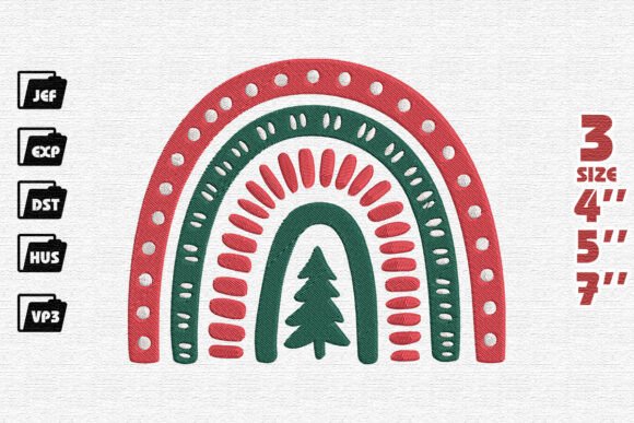 Christmas Rainbow Embroidery Review