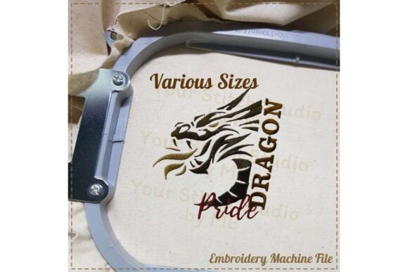 Digital Dragon Pride Embroidery File Review