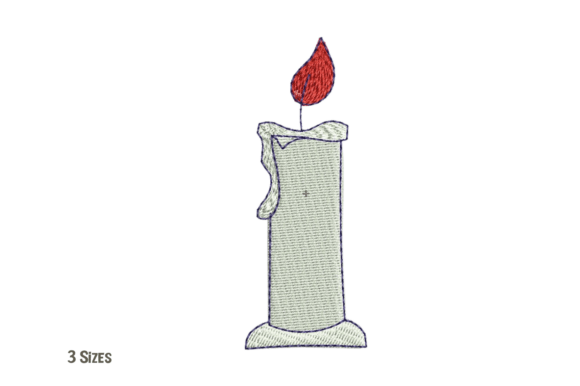 Flame Candle Machine Embroidery Design Review