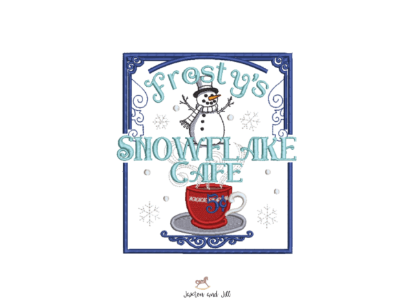 Frosty’s Snowflake Cafe Embroidery Review