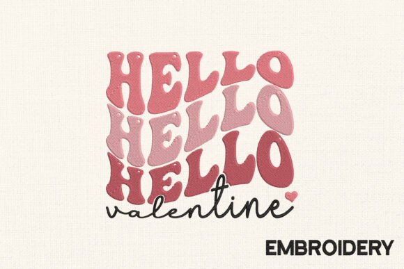 Hello Valentine Embroidery Design Review
