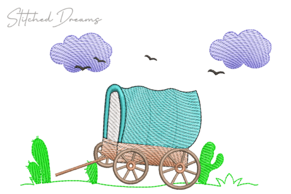 Horse Carriage Digital Embroidery Design Review