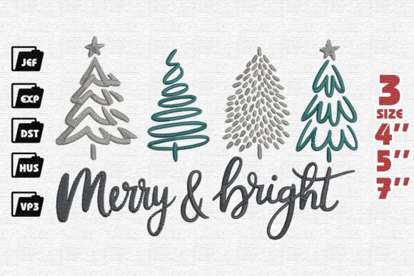 Merry Bright Christmas Embroidery Review