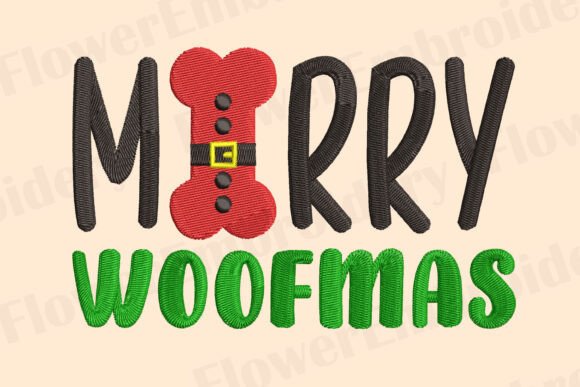 Merry Woofmas Machine Embroidery Review