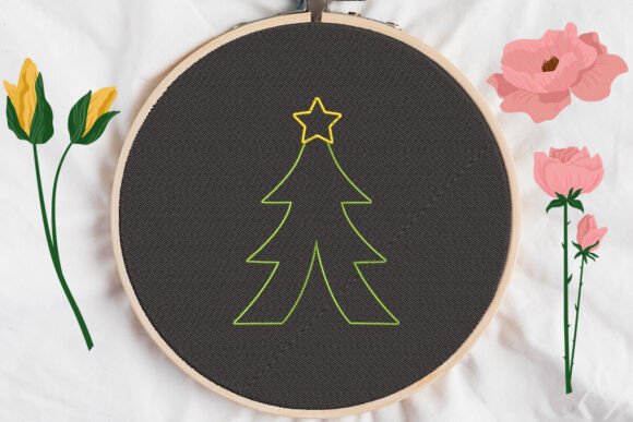 Tree Christmas Embroidery: A Designer’s Review